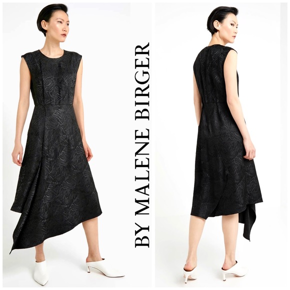 NWT By Malene Birger Lethia Jacquard Midi Dress - Picture 5 of 15